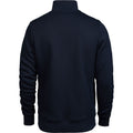 Navy Blue - Back - Tee Jay Unisex Adult Half Zip Sweatshirt