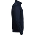 Navy Blue - Side - Tee Jay Unisex Adult Half Zip Sweatshirt