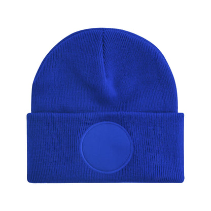 Bright Royal Blue - Back - Beechfield Unisex Adult Patch Beanie