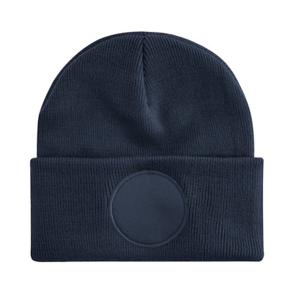 French Navy - Back - Beechfield Unisex Adult Patch Beanie