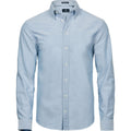 Light Blue - Front - Tee Jays Mens Perfect Oxford Shirt