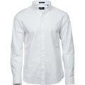 White - Front - Tee Jays Mens Perfect Oxford Shirt
