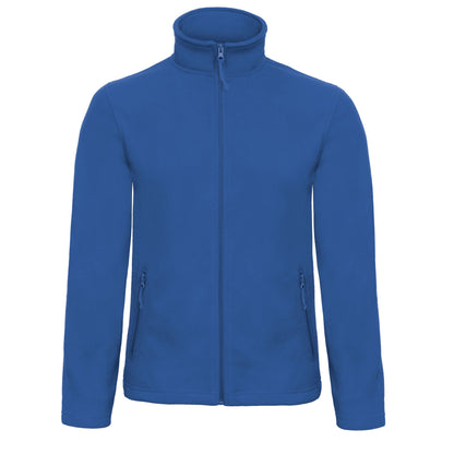 Royal Blue - Front - B&C Mens ID.501 Fleece Jacket