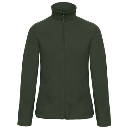 Forest Green - Front - B&C Womens-Ladies ID.501 Fleece Jacket