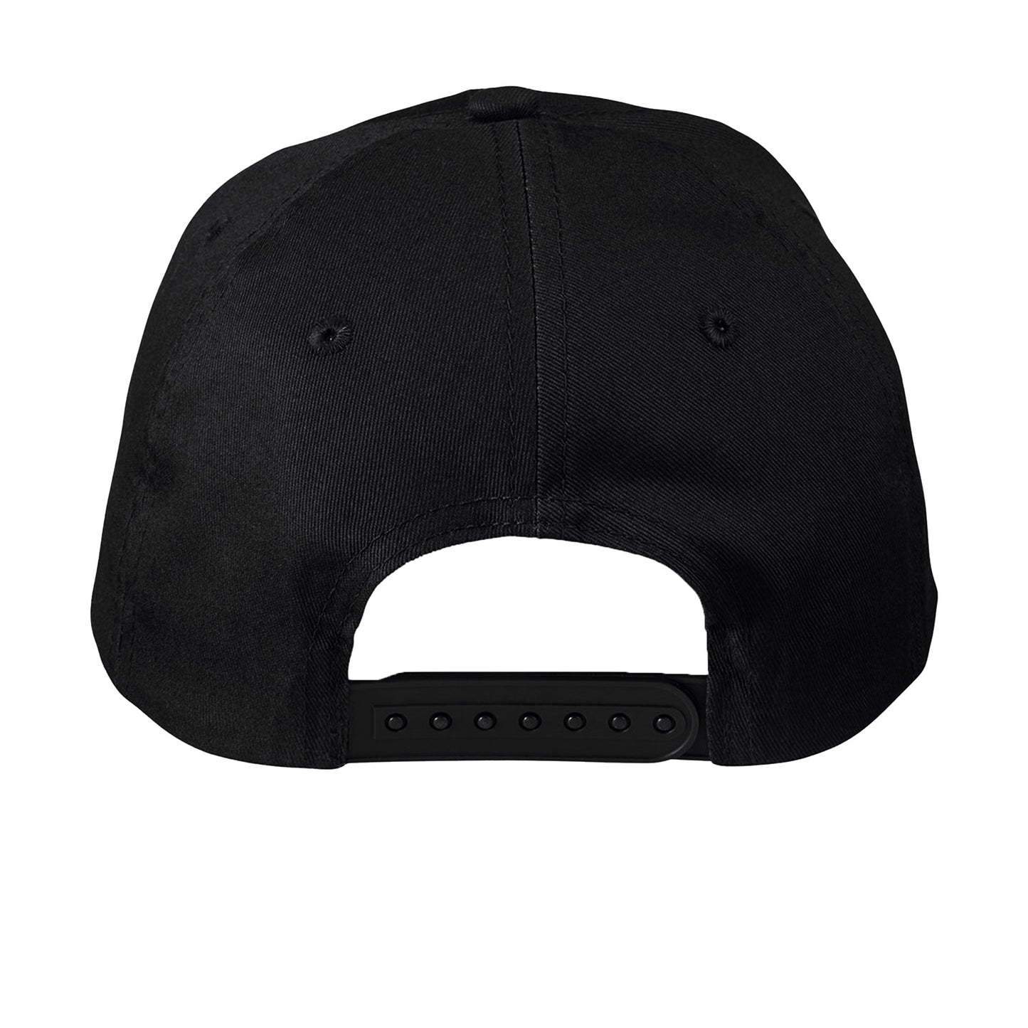 Black - Back - Beechfield Unisex Adult Urbanwear 6 Panel Baseball Cap