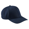 Navy Blue - Front - Beechfield Unisex Adult Urbanwear 6 Panel Baseball Cap