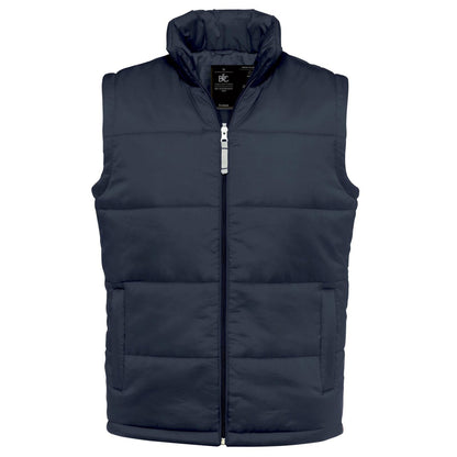 Navy Blue - Front - B&C Mens Body Warmer
