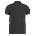 Graphite - Back - Kustom Kit Mens Klassic Superwash 60°C Heavyweight Slim Polo Shirt