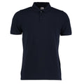 Navy Blue - Front - Kustom Kit Mens Klassic Superwash 60°C Heavyweight Slim Polo Shirt