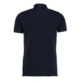 Navy Blue - Back - Kustom Kit Mens Klassic Superwash 60°C Heavyweight Slim Polo Shirt