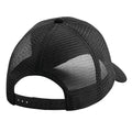 Black - Back - Beechfield Unisex Adult Athleisure Jersey Trucker Cap