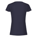 Deep Navy - Back - Fruit of the Loom Womens-Ladies T-Shirt