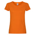Orange - Front - Fruit of the Loom Womens-Ladies T-Shirt