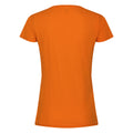 Orange - Back - Fruit of the Loom Womens-Ladies T-Shirt