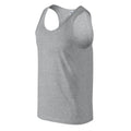 Sports Grey - Side - Gildan Mens Soft Tank Top