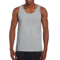 Sports Grey - Lifestyle - Gildan Mens Soft Tank Top