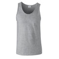 Sports Grey - Front - Gildan Mens Soft Tank Top