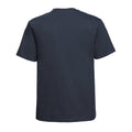 French Navy - Back - Russell Mens Classic Heavyweight T-Shirt