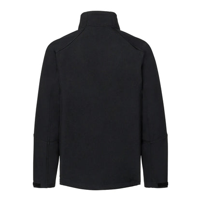 Black - Back - Russell Womens-Ladies Bionic Soft Shell Jacket