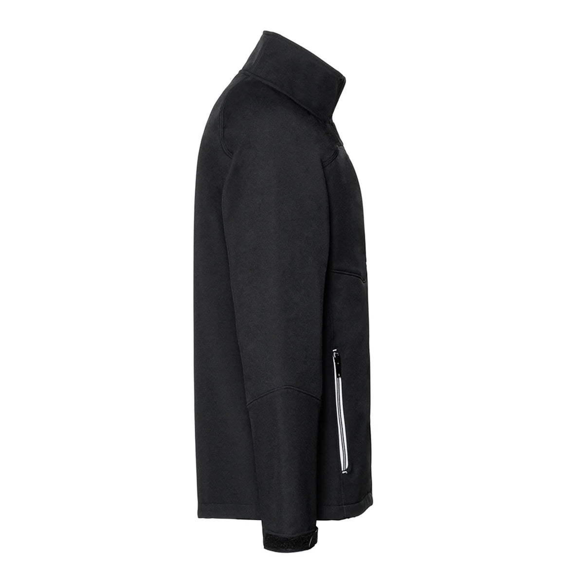 Black - Side - Russell Womens-Ladies Bionic Soft Shell Jacket