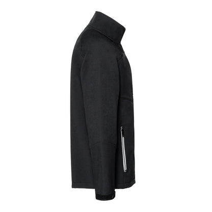 Black - Side - Russell Womens-Ladies Bionic Soft Shell Jacket