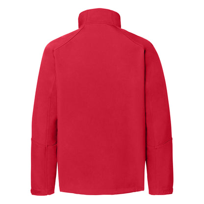 Classic Red - Back - Russell Womens-Ladies Bionic Soft Shell Jacket