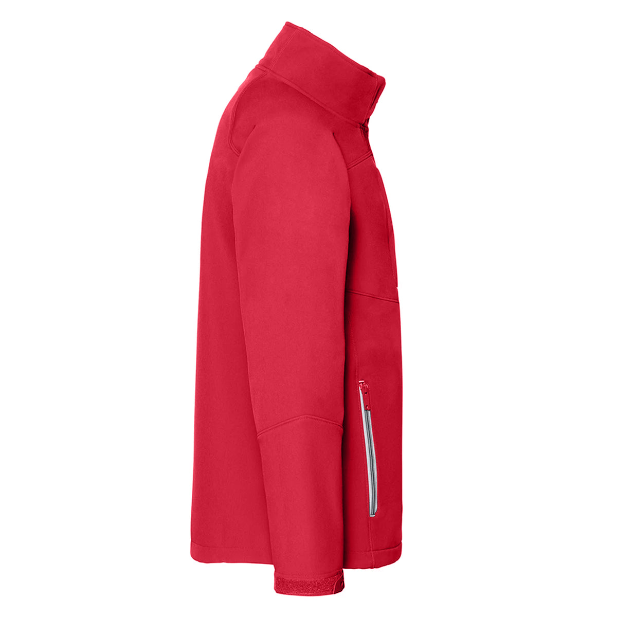 Classic Red - Side - Russell Womens-Ladies Bionic Soft Shell Jacket