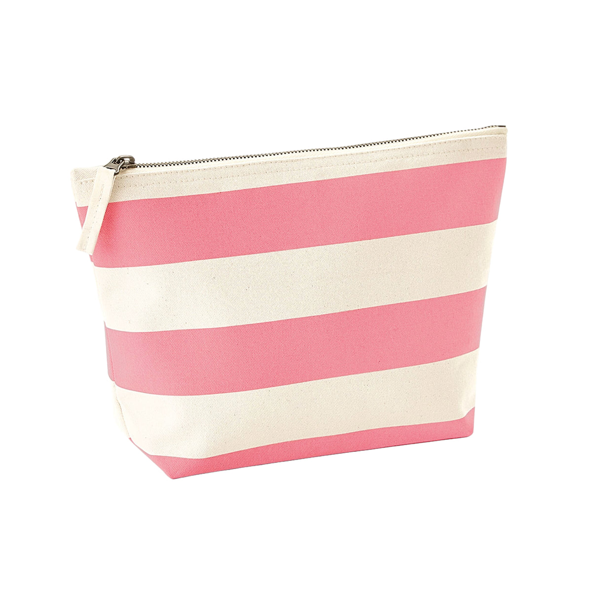 Natural-Pink - Front - Westford Mill Nautical Accessory Bag