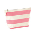 Natural-Pink - Front - Westford Mill Nautical Accessory Bag