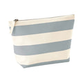 Natural-Grey - Front - Westford Mill Nautical Accessory Bag