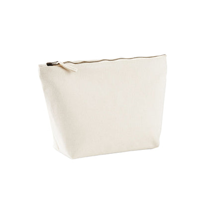 Natural - Front - Westford Mill Canvas Toiletry Bag