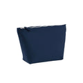 Navy Blue - Front - Westford Mill Canvas Toiletry Bag