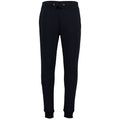 Navy Blue - Front - Kustom Kit Mens Slim Jogging Bottoms