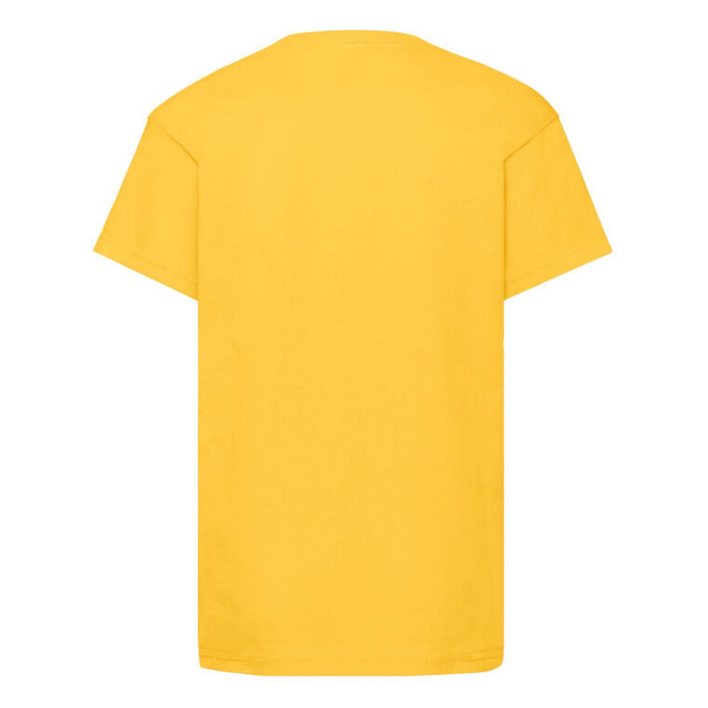 Sunflower - Back - Fruit of the Loom Childrens-Kids Original Cotton T-Shirt