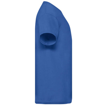 Royal Blue - Side - Fruit of the Loom Childrens-Kids Original Cotton T-Shirt