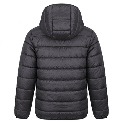 Black-Orange - Back - Result Core Childrens-Kids Padded Jacket