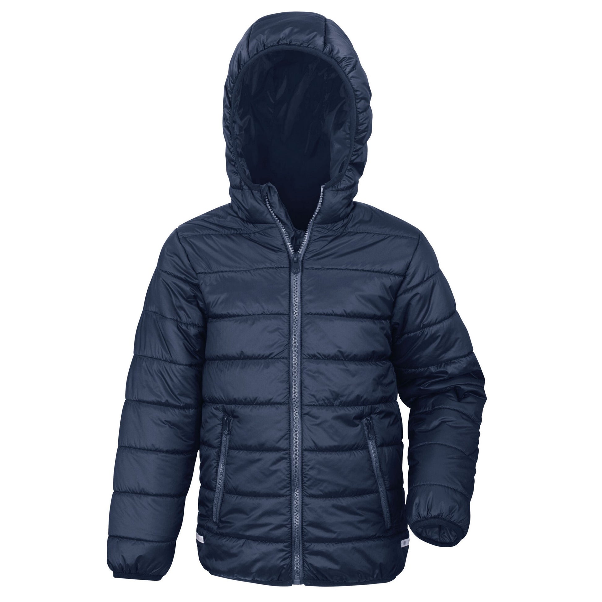 Navy Blue - Front - Result Core Childrens-Kids Padded Jacket