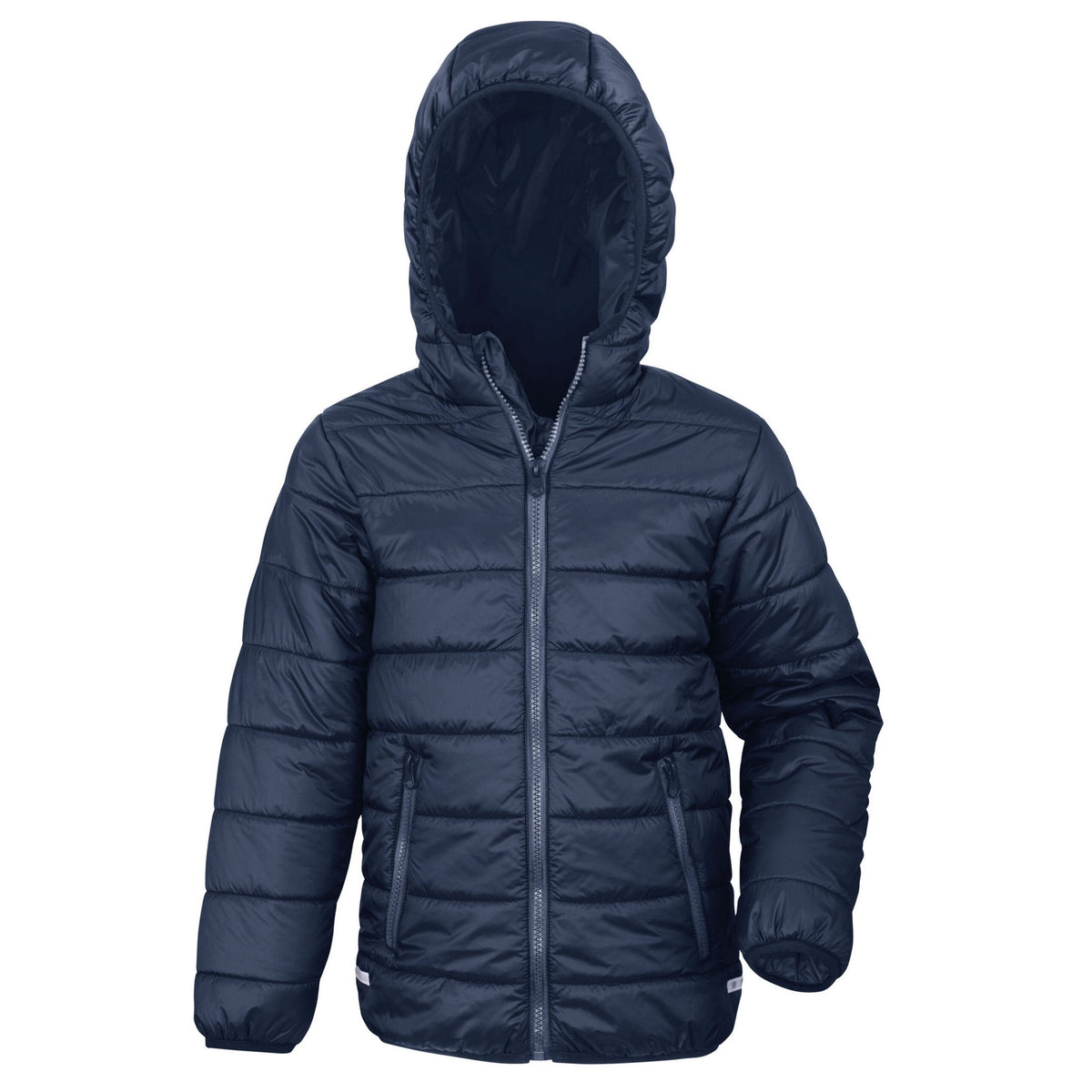 Navy Blue - Front - Result Core Childrens-Kids Padded Jacket