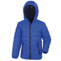 Royal Blue-Navy - Front - Result Core Childrens-Kids Padded Jacket