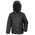 Black - Front - Result Core Childrens-Kids Padded Jacket