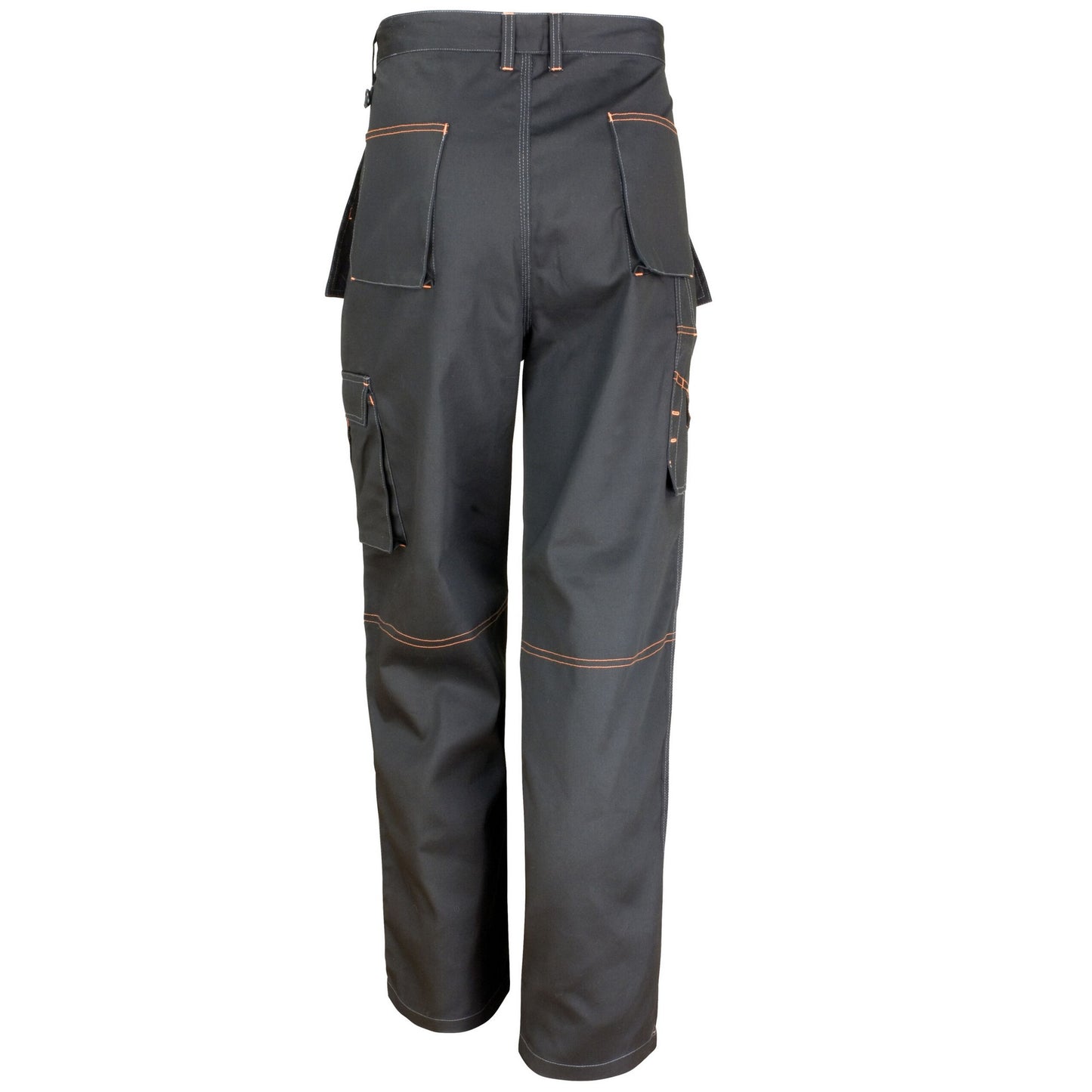 Black - Back - WORK-GUARD by Result Unisex Adult Lite X Holster Pocket Work Trousers