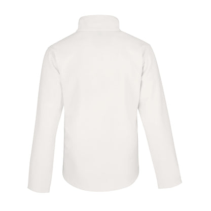 White - Back - B&C Mens ID.701 Soft Shell Jacket