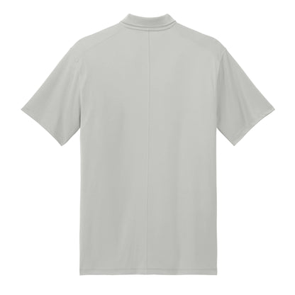 Light Smoke Grey-Obsidian Blue - Back - Nike Mens Victory Dri-FIT Golf Polo Shirt