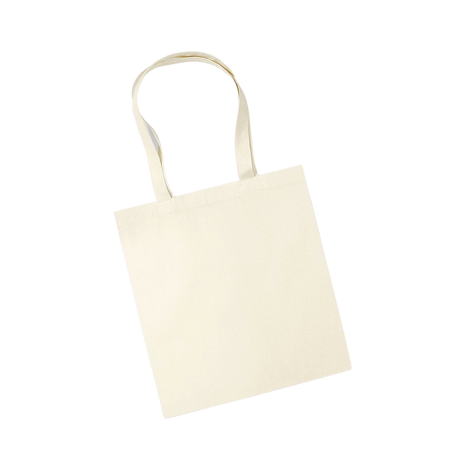 Natural - Back - Westford Mill Premium Organic Cotton Tote Bag