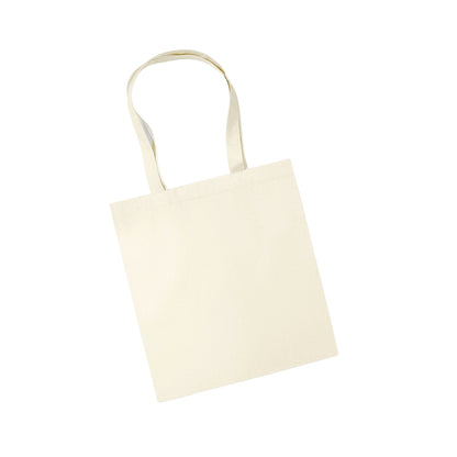 Natural - Back - Westford Mill Premium Organic Cotton Tote Bag