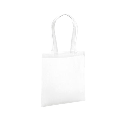 White - Front - Westford Mill Premium Organic Cotton Tote Bag