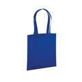Bright Royal Blue - Front - Westford Mill Premium Organic Cotton Tote Bag