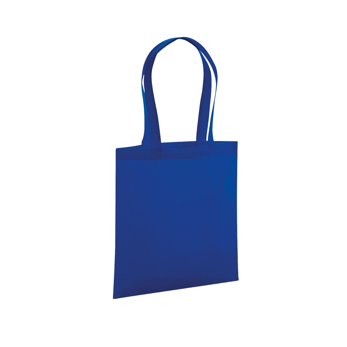 Bright Royal Blue - Front - Westford Mill Premium Organic Cotton Tote Bag