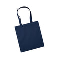 French Navy - Back - Westford Mill Premium Organic Cotton Tote Bag