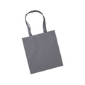 Graphite - Back - Westford Mill Premium Organic Cotton Tote Bag